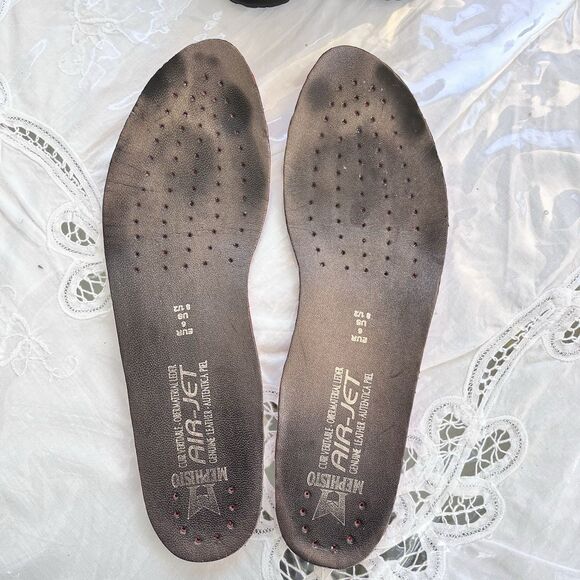 Mephisto Women’s Air-Jet Black Suede Leather Slip On Comfort Shoes US 8.5 /EU 39 - Picture 4 of 12